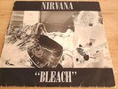 NIRVANA - BLEACH (VINYL LP RARE ORIGINAL 1989 UK TUPELO/SUB POP RELEASE)