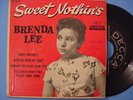 SIGNED 1960 BRENDA LEE EP & PIC SLV,  