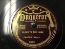 Carter Family Cq 8529 78rpm  E 