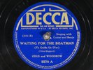 78 RPM --  Odus and Woodrow (Southern Melody Boys), Decca 5570, E Country