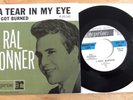 RAL DONNER ROCCKABILLY RARE PROMO 45+PIC SLEEVE I GOT BURNED/A TEAR IN MY EYE