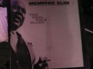 Blues LP  Memphis Slim  Chess LP 1510 Real Folk Blues Original Blue Label  E++