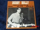 EP Buddy Holly  same ORIGINAL France  CORAL sehr selten  50er Singles