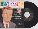 JOHNNY PRESTON-MERCURY EP-1-3397 EP RUNNING BEAR ROCKABILLY RARE ORIG EP