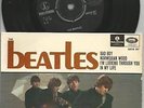 THE BEATLES - EP SWEDEN - GEOS 257 - BLACK PARLOPHONE LABEL + PUSH OUT