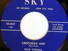 DALE THOMAS: Crocodile Hop / Don't Wait 45 Hear  Rockabilly