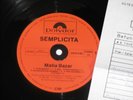 SEMPLICITA -Matia Bazar- LP 1979 Polydor Archiv-Copy mint