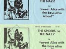 Alice Cooper SPIDERS vs NAZZ 2 record set (Blue & Green PS)