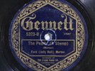 78 RPM -- Ferd (Jelly Roll) Morton / Sol Wagner Orch., Gennett 5323, VV-  Jazz