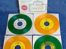 J.L. LEWIS, DUDLEY, REMINGTON, DRUSKY - SUN / PLANTATION - (4) 45'S- COLORED WAX