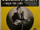 JOHNNY CASH I Walk The Line Vinyl Ep Record Rare 1959 MONO Aus Press Pic Sleeve
