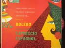 Paul Paray Ravel Bolero Rimsky-Korsakov Capriccio Espagnol LP Mercury 50's M-