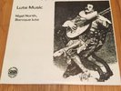Johann Sebastian Bach - Lute Music RECORD LP MHS 7471K Nigel North Baroque RARE