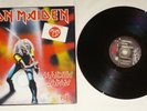 IRON MAIDEN Japan RECORD LP VINYL 80's HEAVY METAL Live 1981 EMI HARVEST