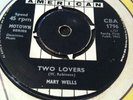 Mary Wells - Two Lovers / Operator (UK ORIOLE)