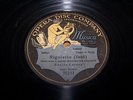 ENRICO CARUSO RIGOLETTO OPERA DISC 76111 MADE IN GERMANY