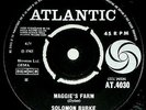 SOLOMON BURKE VINYL 45 MAGGIE'S FARM Soul Funk R&B Mod RARE 7
