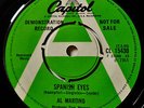 AL MARTINO Spanish Eyes VINYL 45 RARE UK DEMO Capitol 1965 Great Condition 7