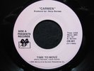 Carmen Time To Move 45 MODERN SOUL BOOGIE Beat Electric Synth RARE Detroit HEAR