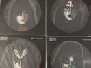 All 4 Kiss Picture Discs Lp's Ace Frehley Gene Simmons Peter Criss Paul Stanley