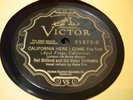 JAZZ NAT SHILKRET ORCH California Here I Come VICTOR 21673 E-