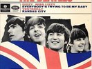 THE BEATLES 45 EP DIZZY MISS LIZZY+PS SWEDEN RARE