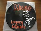 MISFITS Legacy Of Brutality PICTURE DISC LP rare OOP Brazil Fiend Club NM- pic
