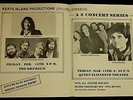 Daniel Amos Tom Howard Randy Stonehill Sweet Comfort Band Concert Poster no lp