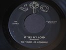 Voices of Conquest   O Yes My Lord   VOC   Detroit gospel funk 45 HEAR
