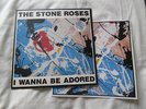 RARE THE STONE ROSES - I WANNA BE ADORED W/ART PRINT *LTD*