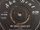 THE SUMMERTAIR GIRLS....MY HEART CRIES OUT... RARE UK IST ISSUE SKA BEAT JB 258