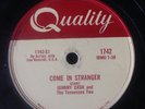 Johnny Cash - Guess Things Happen That Way/ Come In Stranger 10