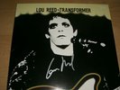 LOU REED - TRANSFORMER -  SIGNED 12