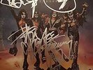 KISS destroyer lp signed by all 4 original members real deal