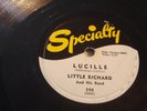 ROCK & ROLL - LITTLE RICHARD - SPECIALTY 78 RPM - LUCILLE / SEND ME SOME LOVIN'