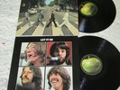 Two Beatles UK Apple Vinyl LPs-Abbey Road & Let It Be