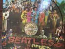 The Beatles Sgt. Pepper's Lonely Hearts Club Band Picture Disc 1979 VG+/ Ex-