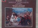B257 MOZART COMPLETE VIOLIN CONCERTOS YEHUDI MENUHIN 4 x LP EMI STEREO