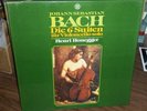 3LP TELEFUNKEN 6.35345 BACH 6 SUITES FOR CELLO SOLO HENRI HONEGGER STEREO NM/NM-