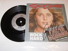 SUZI QUATRO  - SIGNED  ROCK HARD  -   7 INCH PS - GENUINE  - UACC PROOF