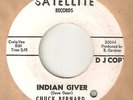 CHUCK BERNARD Indian Giver Dial My Number SATELLITE PROMO  NORTHERN SOUL 45