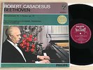ROBERT CASADESUS piano BEETHOVEN 1stPress 1960s  PHILIPS HI-FI STEREO MINT