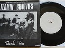 FLAMIN' GROOVIES   Thanks John UK Bucketfull Of Brains 1-sided WL/ Promo w.PS