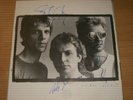 THE POLICE - SYNCHRONICITY -  FULLY SIGNED 12