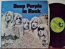 DEEP PURPLE IN ROCK 1970 LP ORIG UK 1st PRESS EX NO EMI A-2/B-1 SHVL 777 GF PROG
