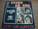 THE BEATLES SINGLE PLEASE PLEASE ME VOCES DE ORO RARO SPAIN ODEON J-006-04.451