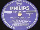 JOEY DEE THE STARLITERS 1962 Hey Let´s Twist/ Roly poly RARE 10” 78 RPM BRAZIL