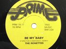 DUKE OF EARL Gene Chandler / BE MY BABY Ronettes 78RPM Prime Jukebox Record NEW