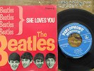 THE BEATLES: SHE LOVES YOU /TWIST AND SHOUT + 2 - LMEP 1162 PORTUGAL SUPER RARE
