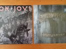 Bon Jovi Slippery When Wet + New Jersey In Shrink Hype Sticker NM Vinyl LP Lot